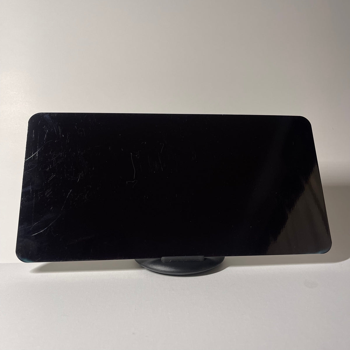 Solid Black License Plate Cover Clearance Covert Garage