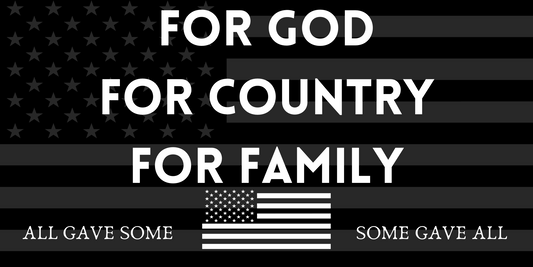 God, Country, Family