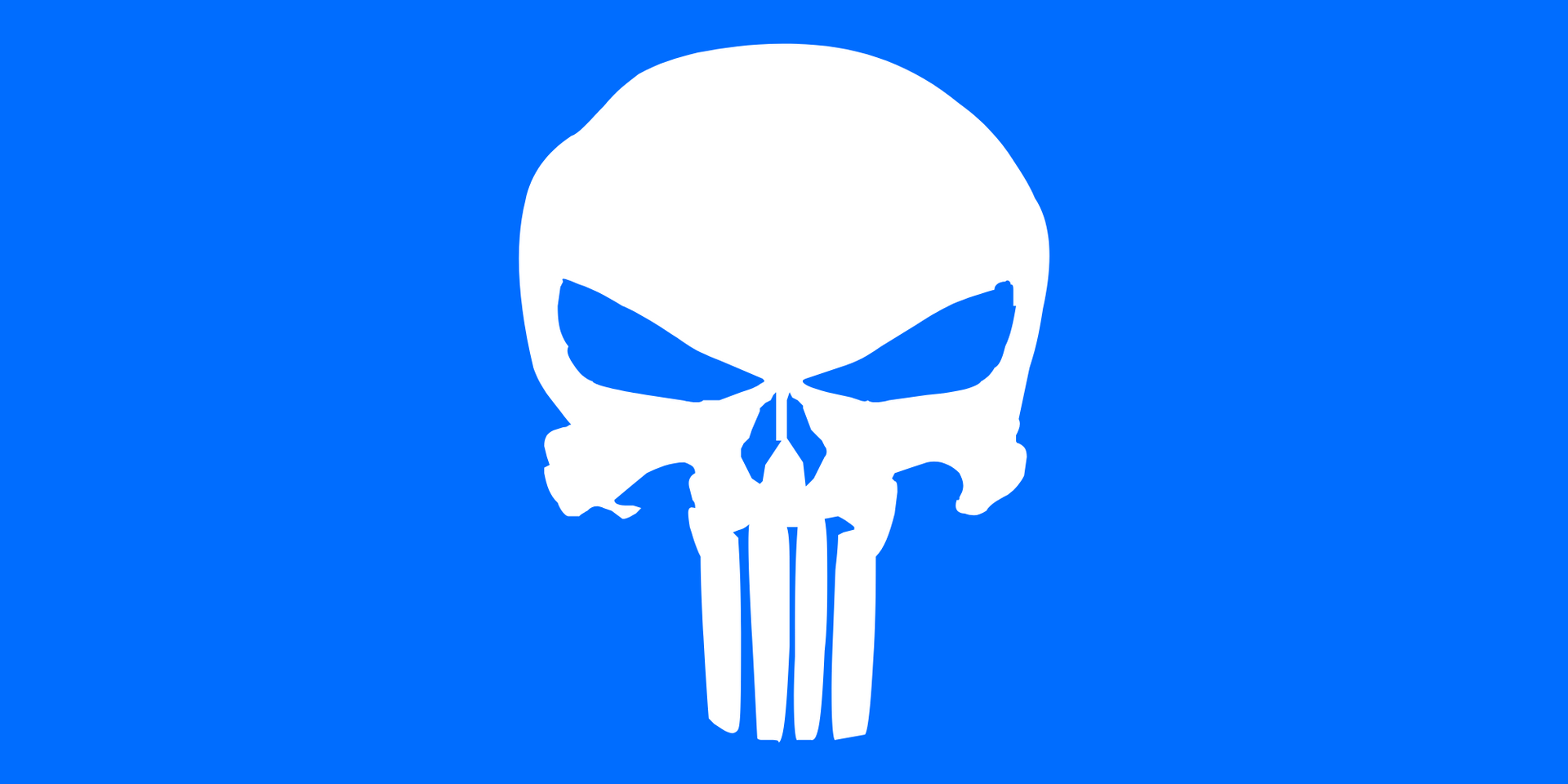 Punisher Skull RWB Magnet, image size:1920x960