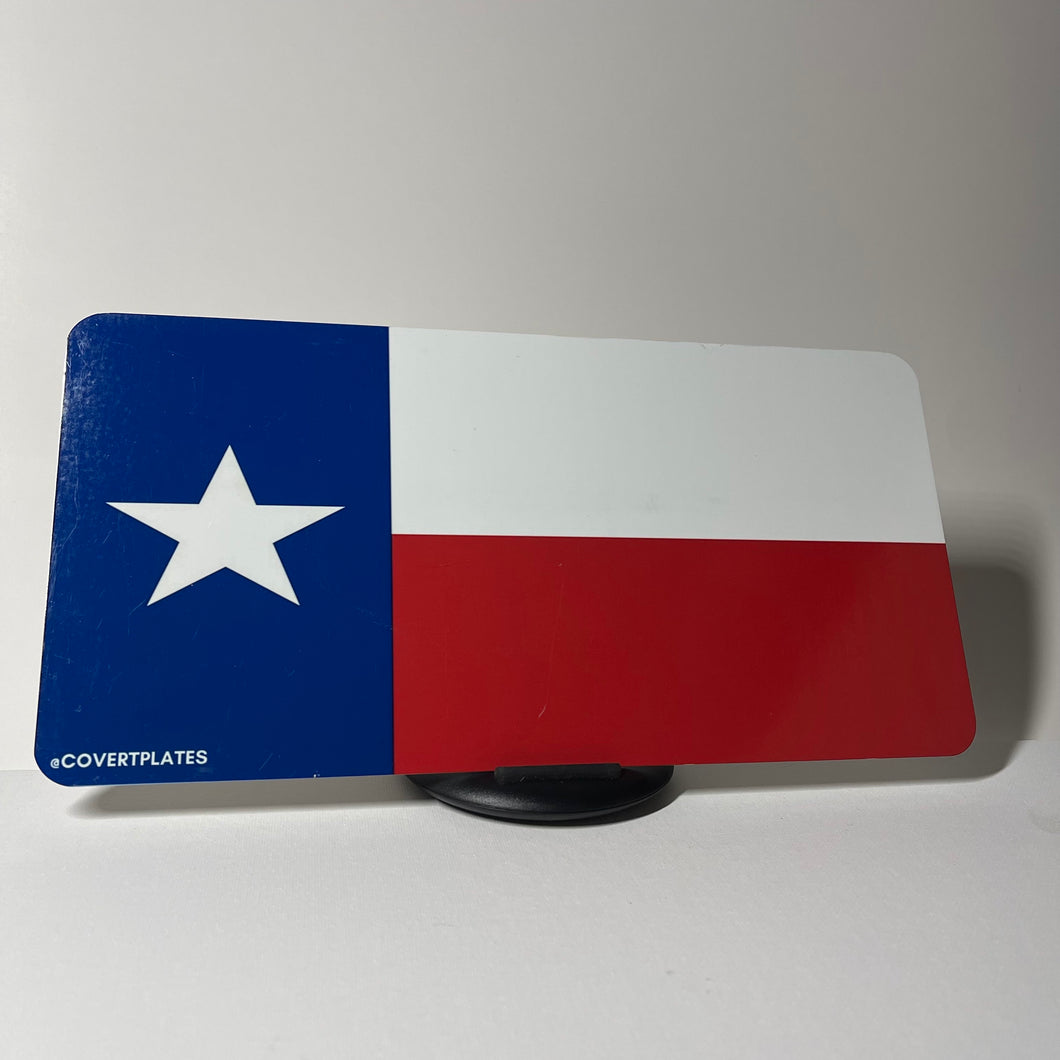Texas Flag License Plate Cover - Clearance