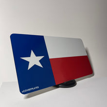Load image into Gallery viewer, Texas Flag License Plate Cover - Clearance
