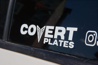 Covert Plates Decal