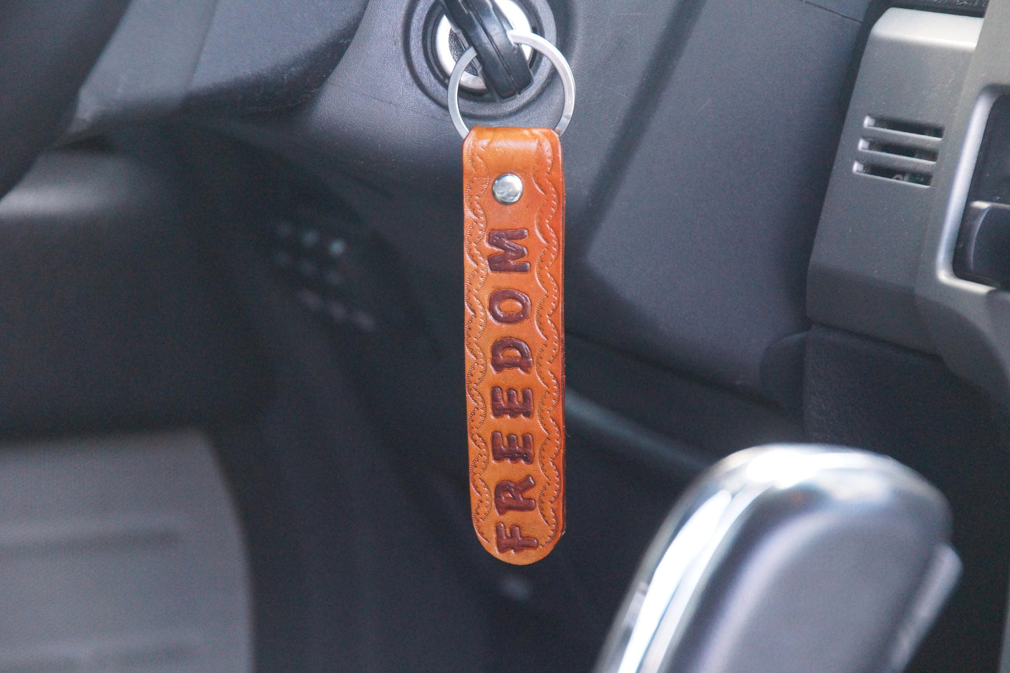 Leather Key Tag